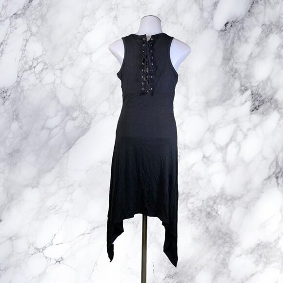 JAWBREAKER Skull Cross Witchy Dress With Back Ties - Picture 3 of 11